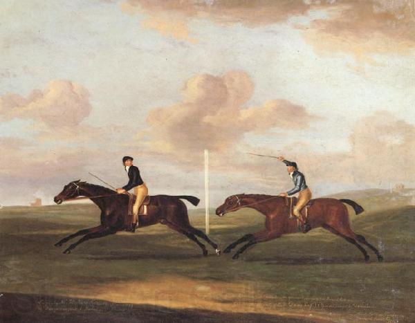 Francis Sartorius The Race For The King's Plate at Newmarket,6th May 1797,Won By 'Tottenridge'